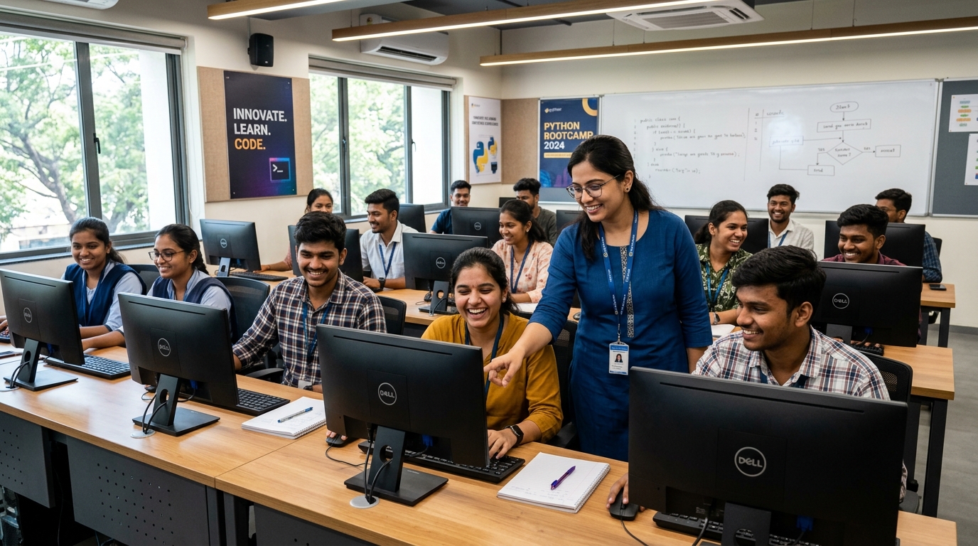 Modern Computer Training Classroom
